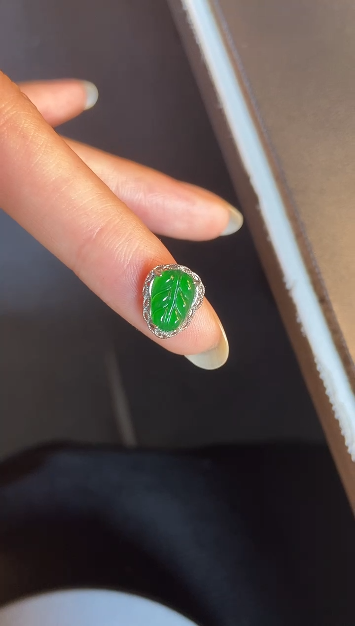 吊坠(不含链)银S925镶嵌翡翠1