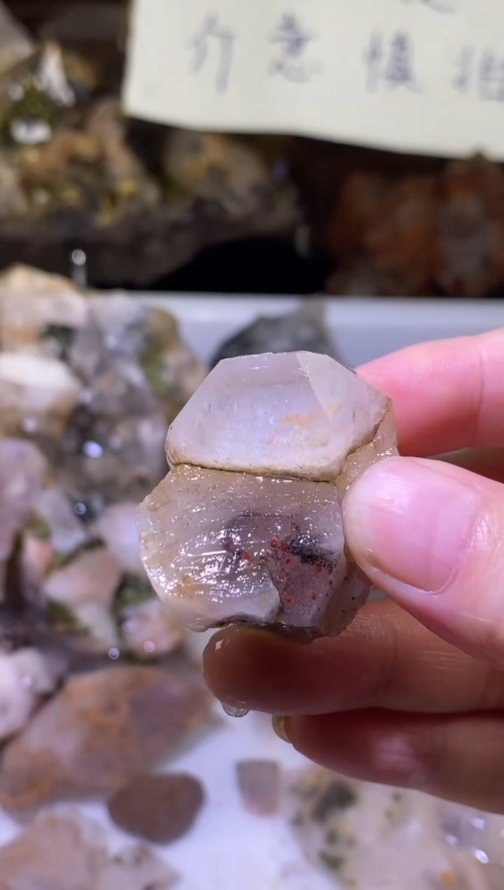 未镶嵌珠宝半成品水晶22号四川超七花园水晶