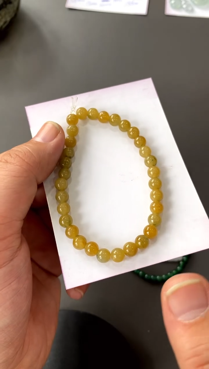 【闪购商品】定制翡翠未镶嵌手串