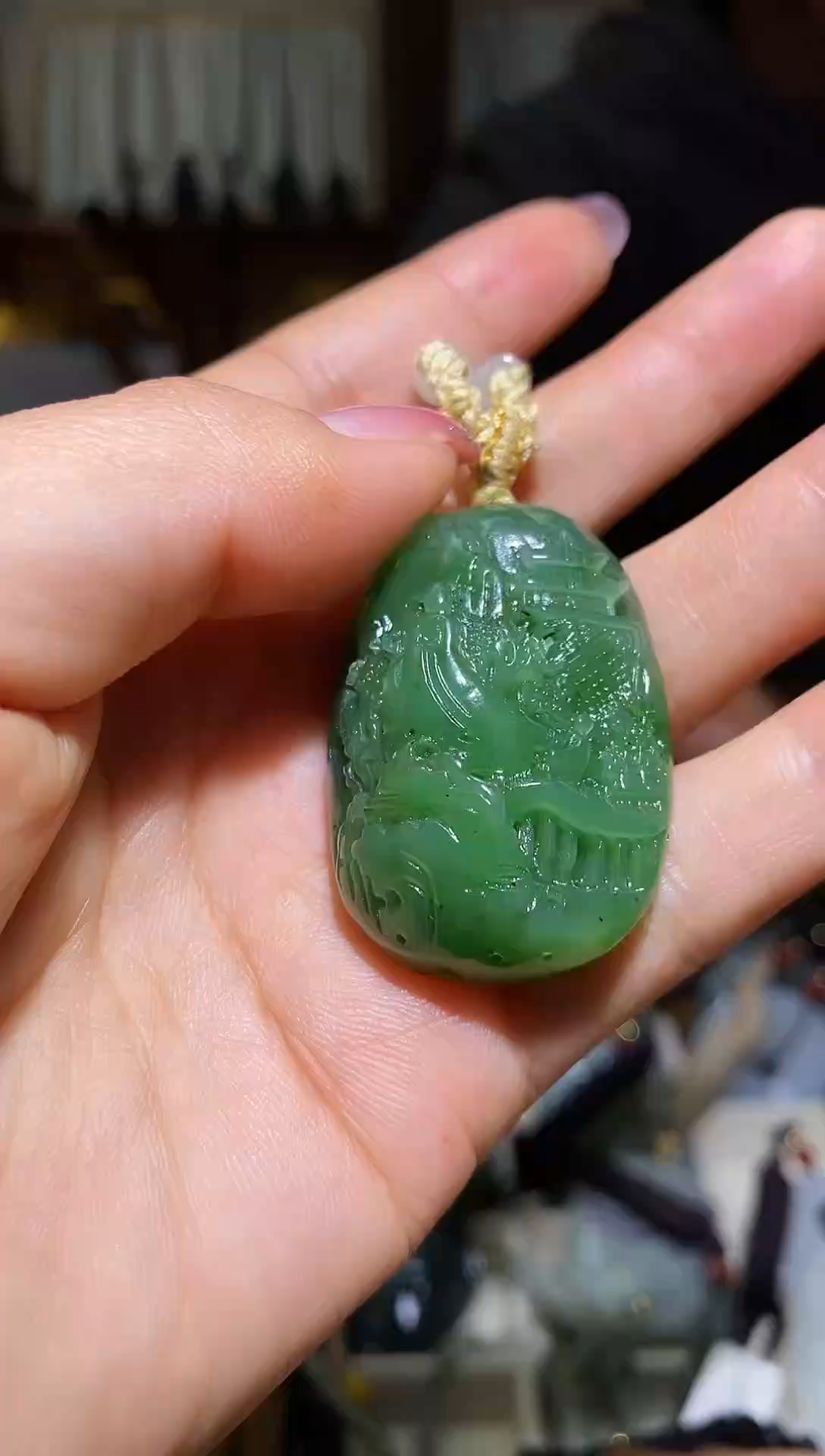 颈饰未镶嵌和田玉1