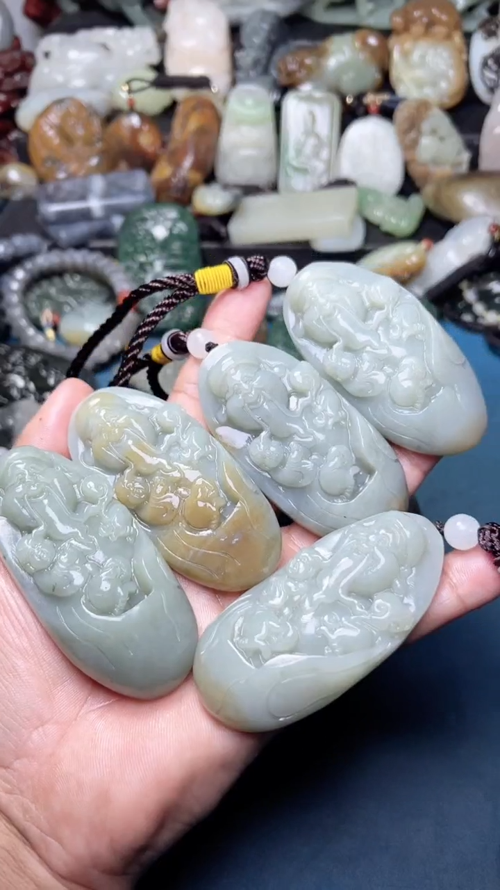 未镶嵌和田玉把件用****25
