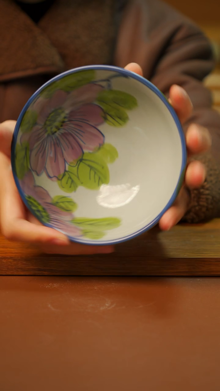 瓷片景德镇手工手绘釉下彩瓷器