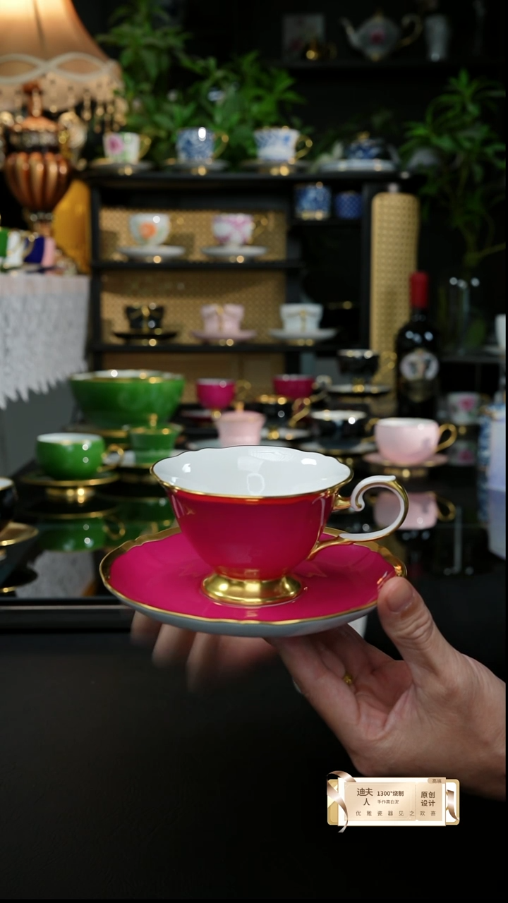 2等品玫红咖啡杯，，，，，，，，，，