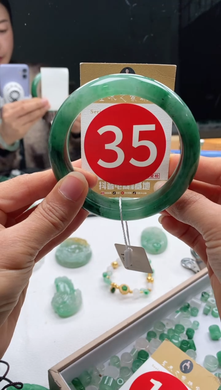 未镶嵌手镯石英质玉永*60+35