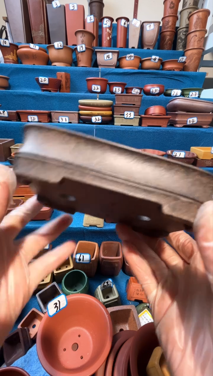 【闪购商品】紫砂紫砂花盆13*9*2