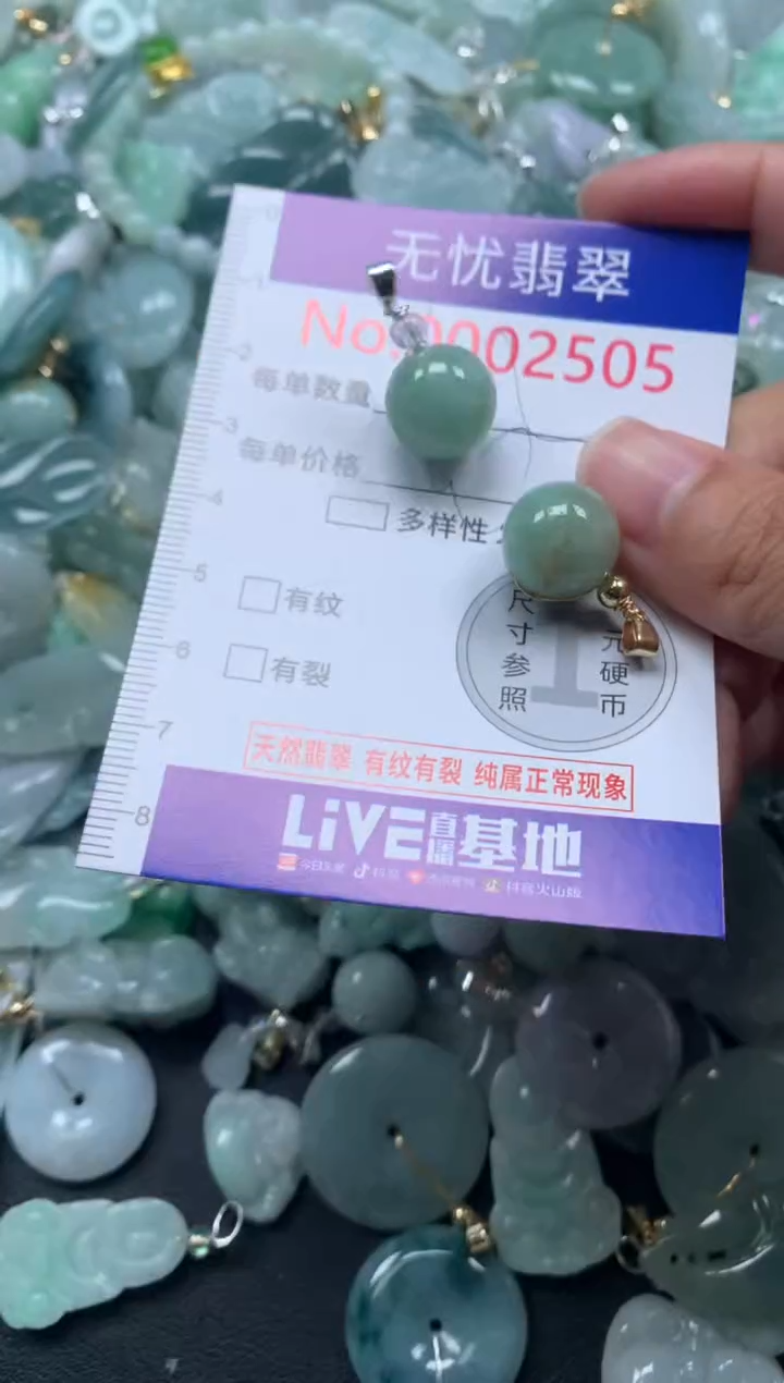 颈饰未镶嵌翡翠2505