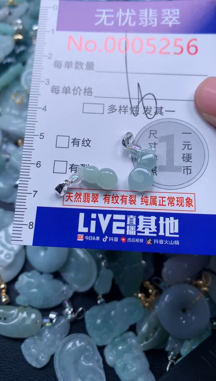 颈饰未镶嵌翡翠5256