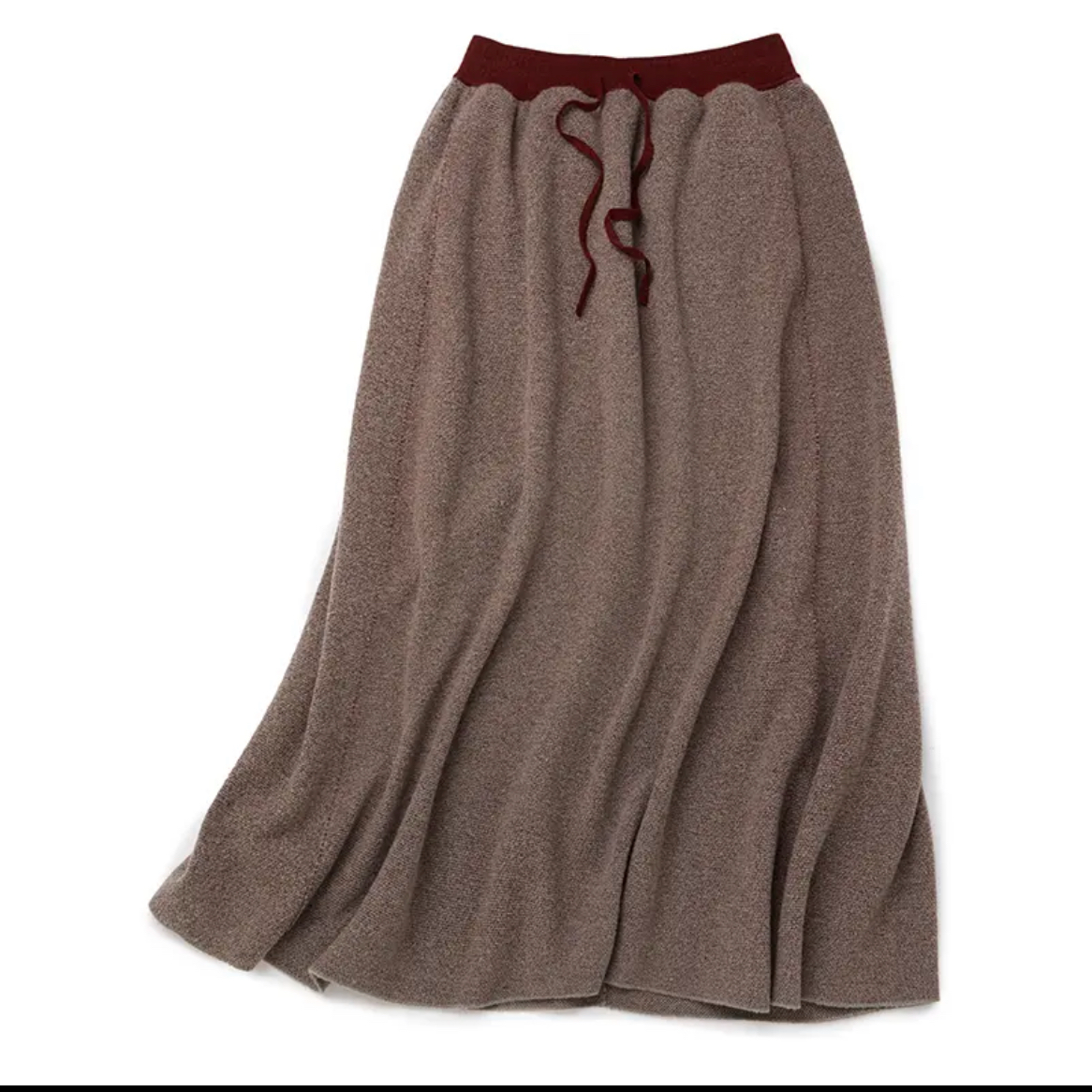 玲珑纱定纺加密针织半裙  A版/宽松气质休闲百搭秋冬