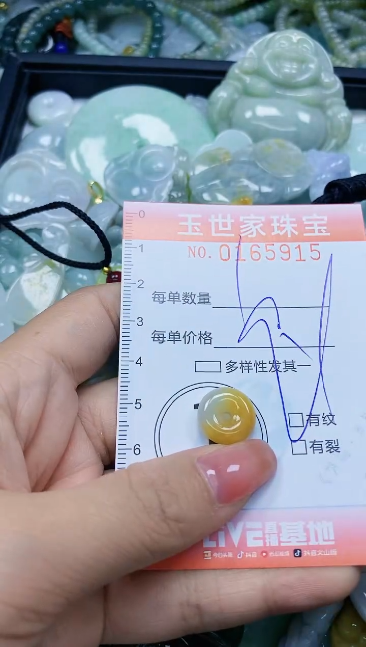 【闪购商品】翡翠颈饰未镶嵌闪购0165915