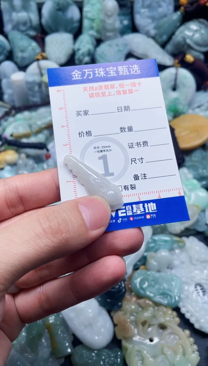 翡翠未镶嵌颈饰天然翡翠a货