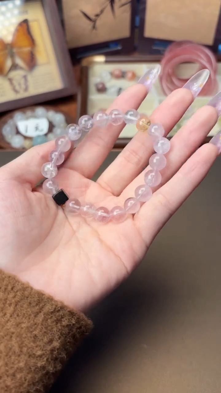 未镶嵌手串水晶1