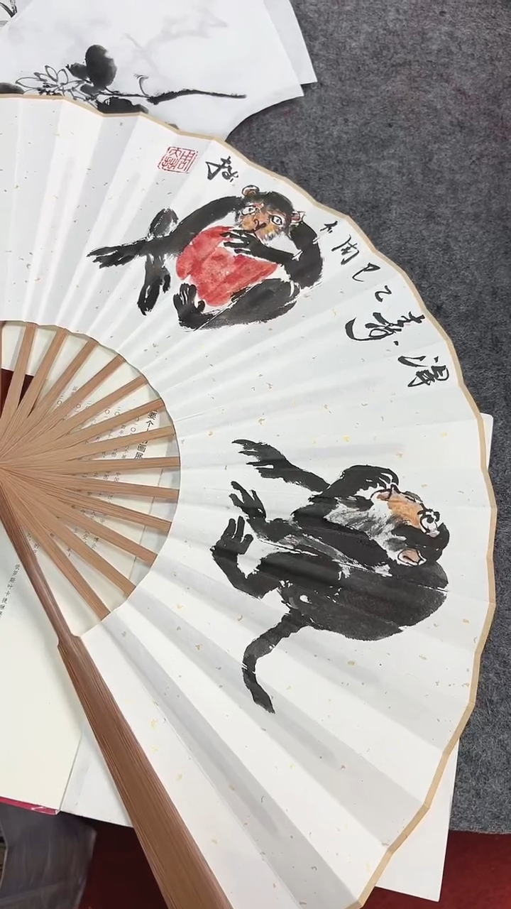 国画享***天周大拙/国画/画心