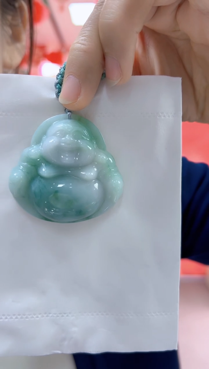 【闪购商品】翡翠颈饰未镶嵌孤品佛公