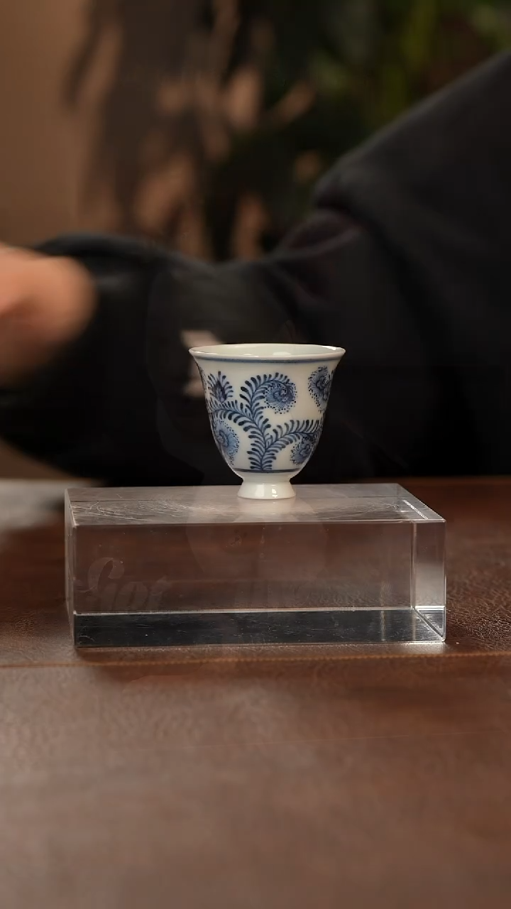 【闪购商品】瓷片青花瓷茶具斌芬陶瓷