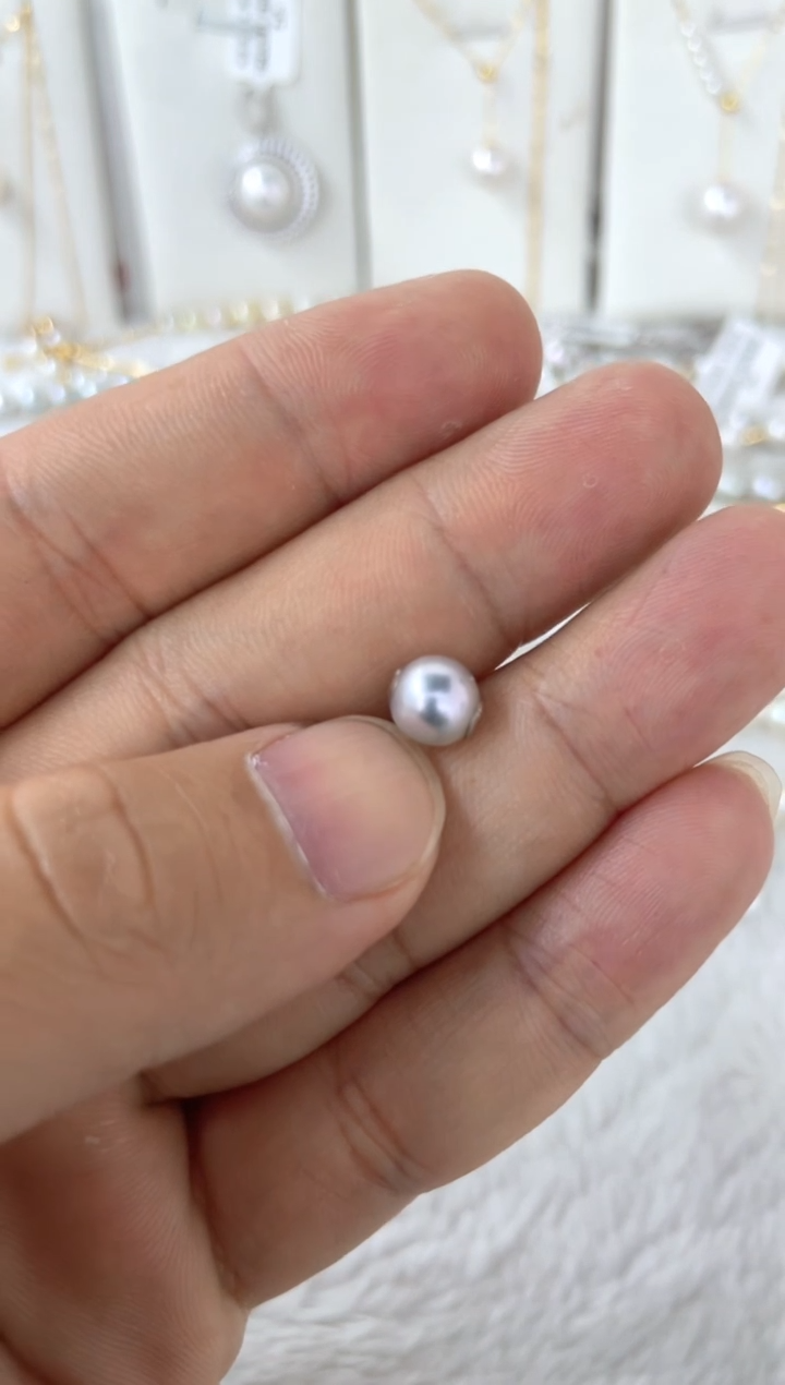 【闪购商品】海水珍珠颈饰18K金镶嵌路路通
