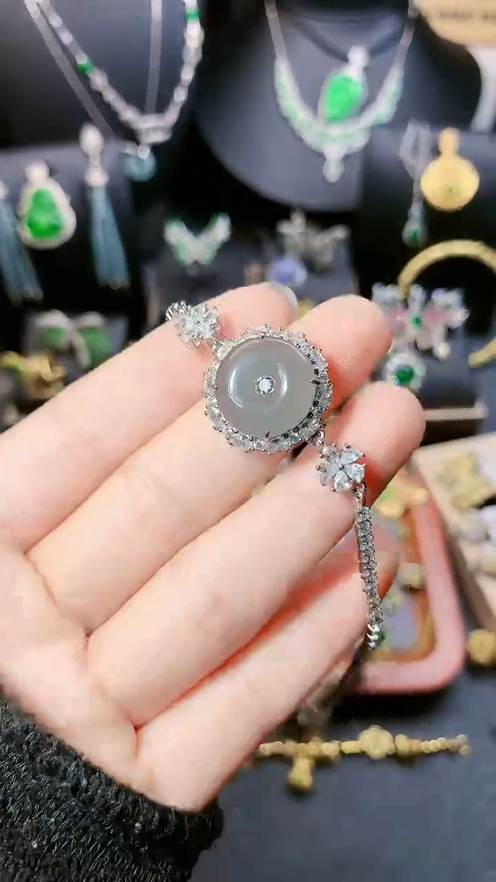 【闪购商品】翡翠手链未镶嵌手链