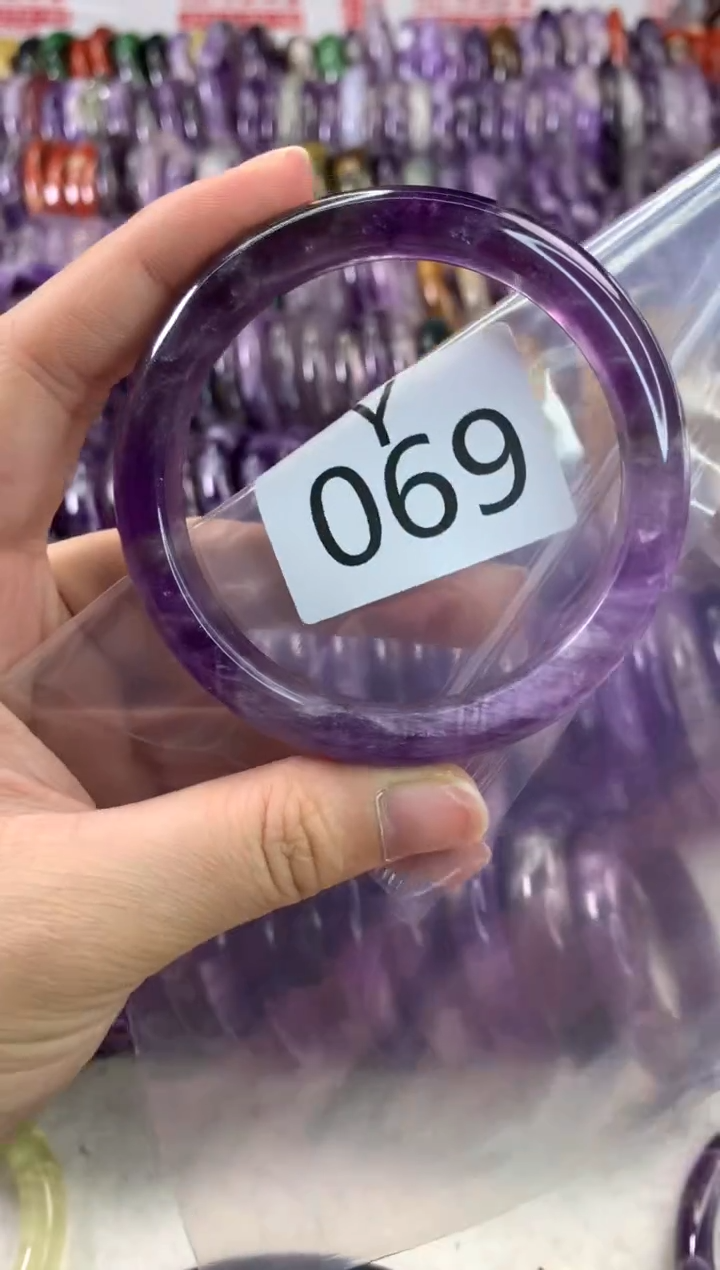 【闪购商品】水晶水晶手镯Y未镶嵌069-58