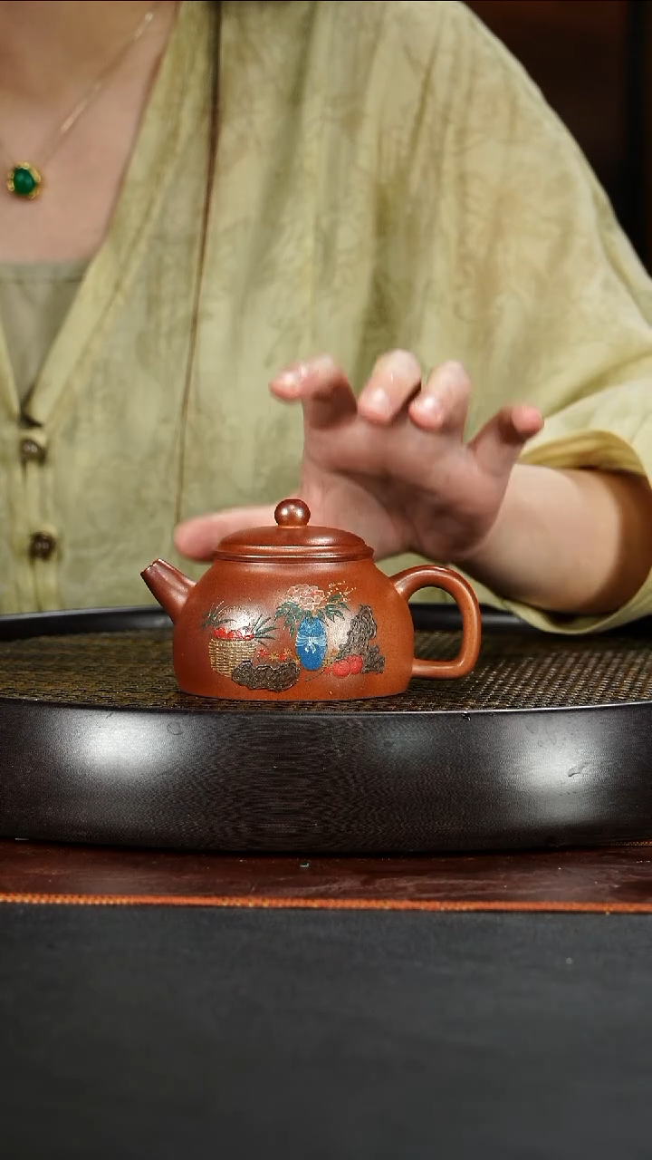 茶壶紫砂宜兴原矿紫砂壶85