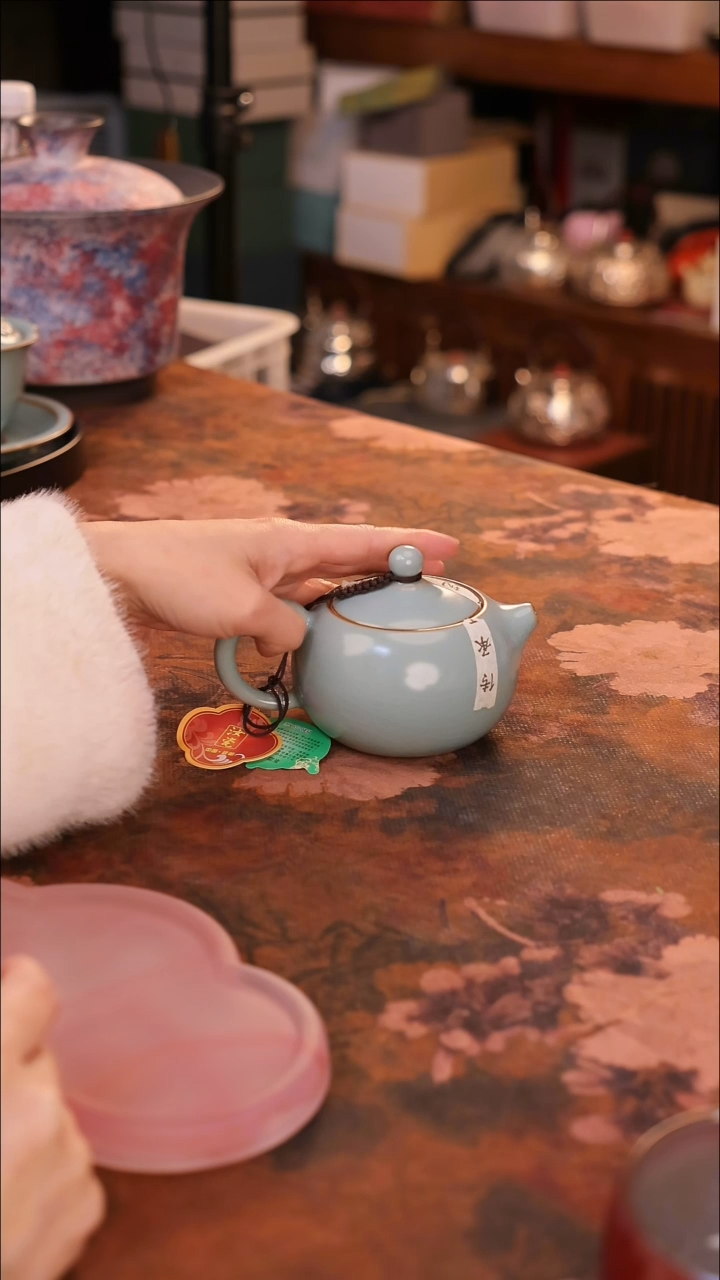 【闪购商品】陶瓷茶具（无礼盒无茶盘）@@A6613