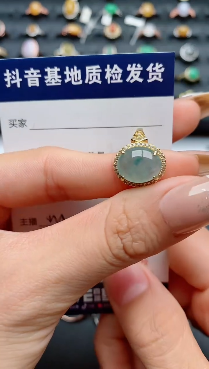 【闪购商品】翡翠戒指银S925镶嵌..........