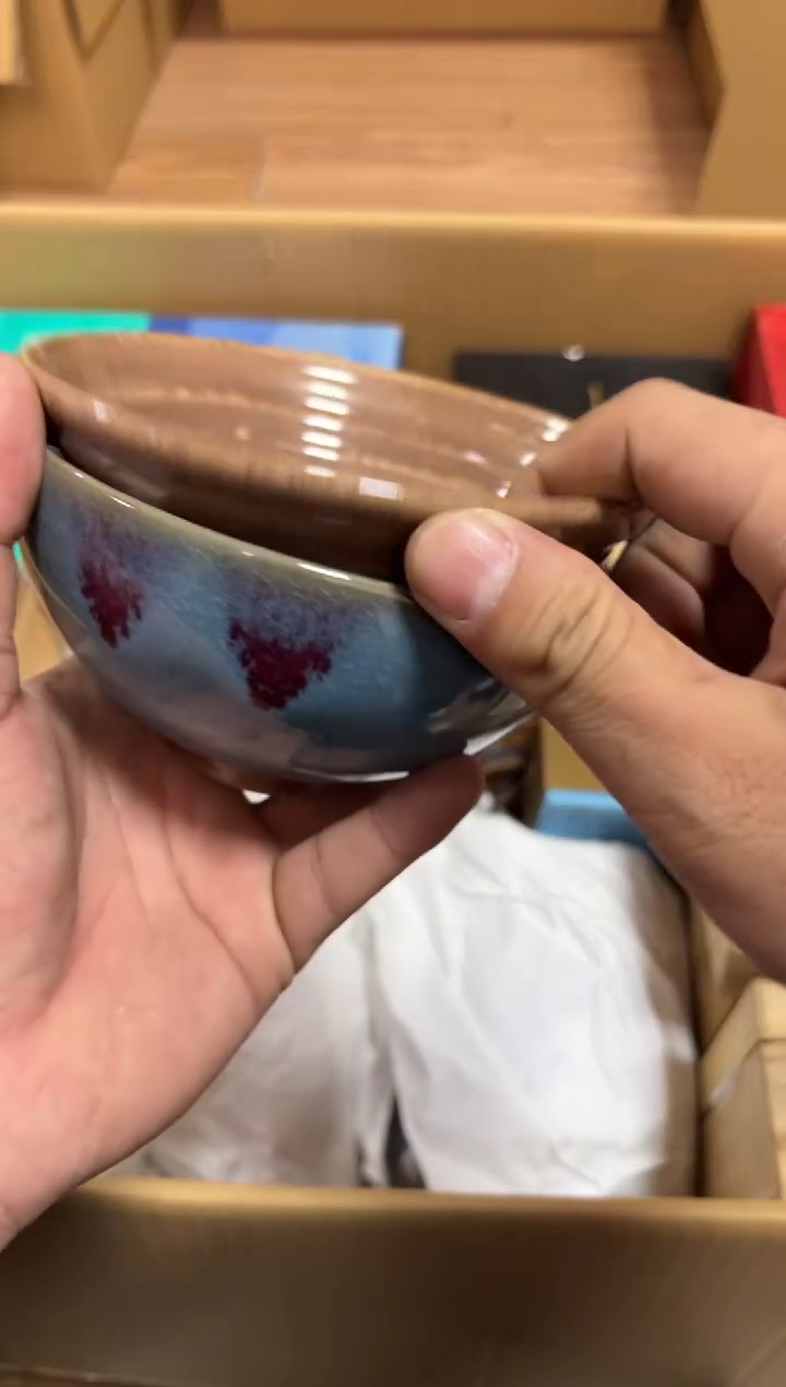 陶瓷苍*鸭精品家居饰品摆件