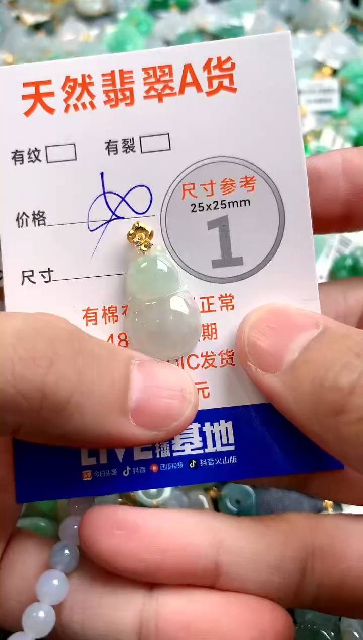 颈饰未镶嵌翡翠14006981