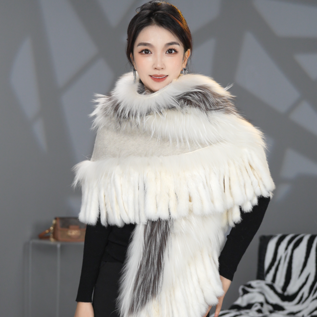 【雪域绒间】原创设计师款百搭围巾