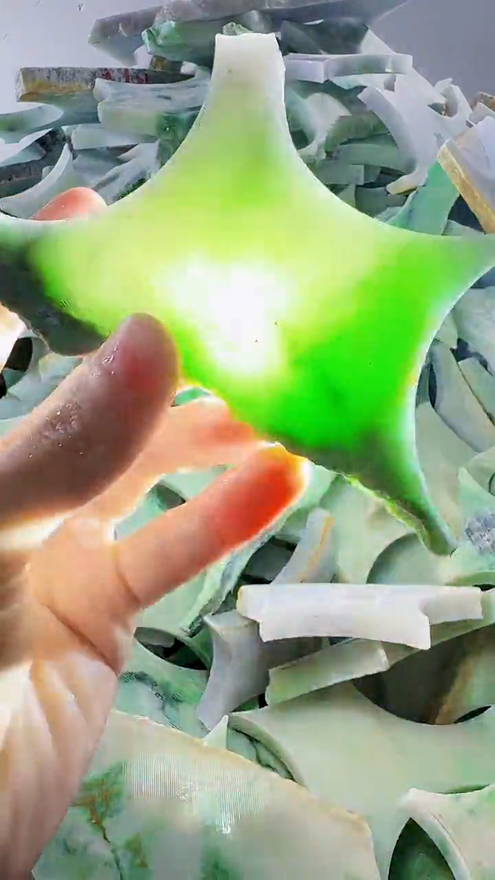 裸石翡翠缅甸翡翠A货文2589