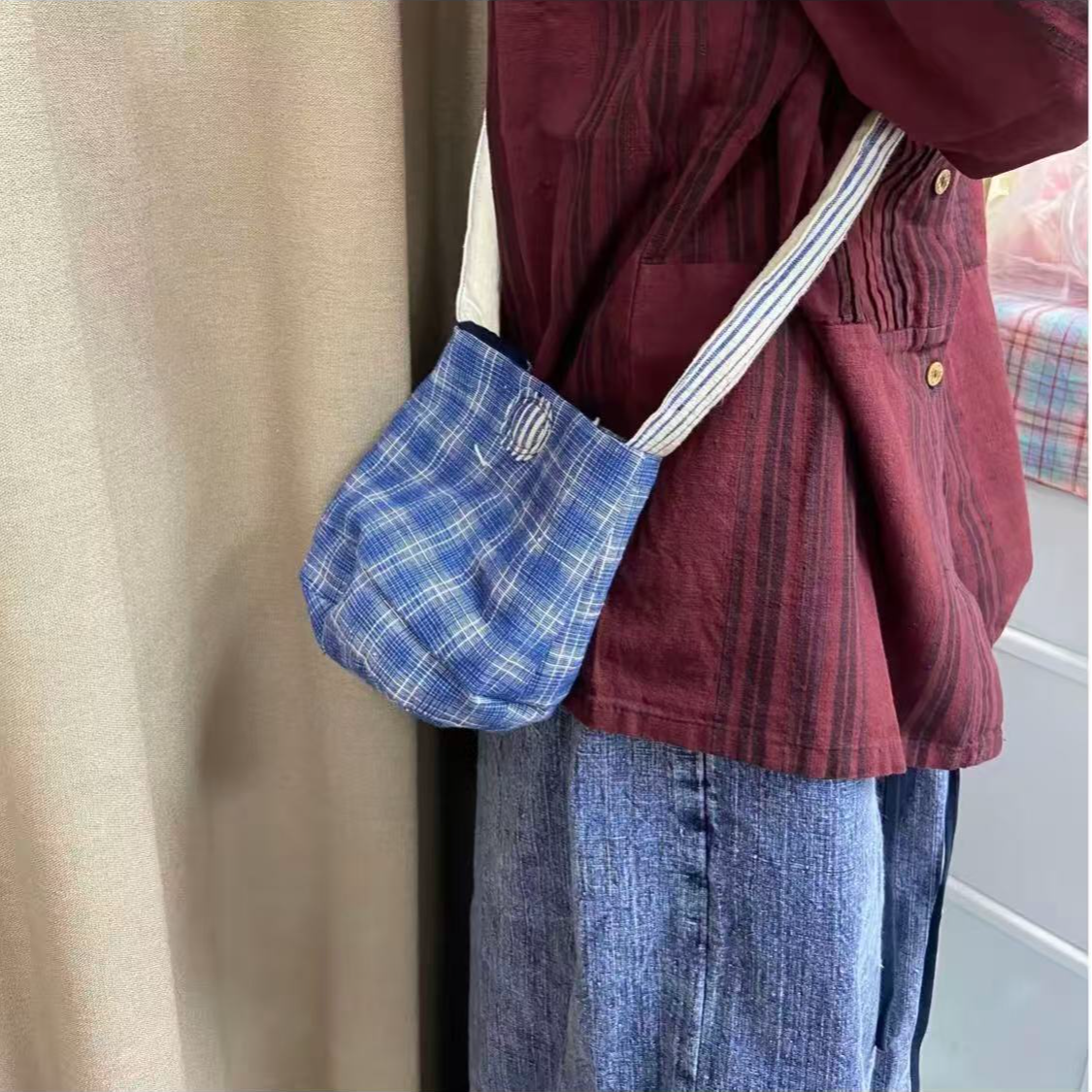 桑在云间随圆斜跨包