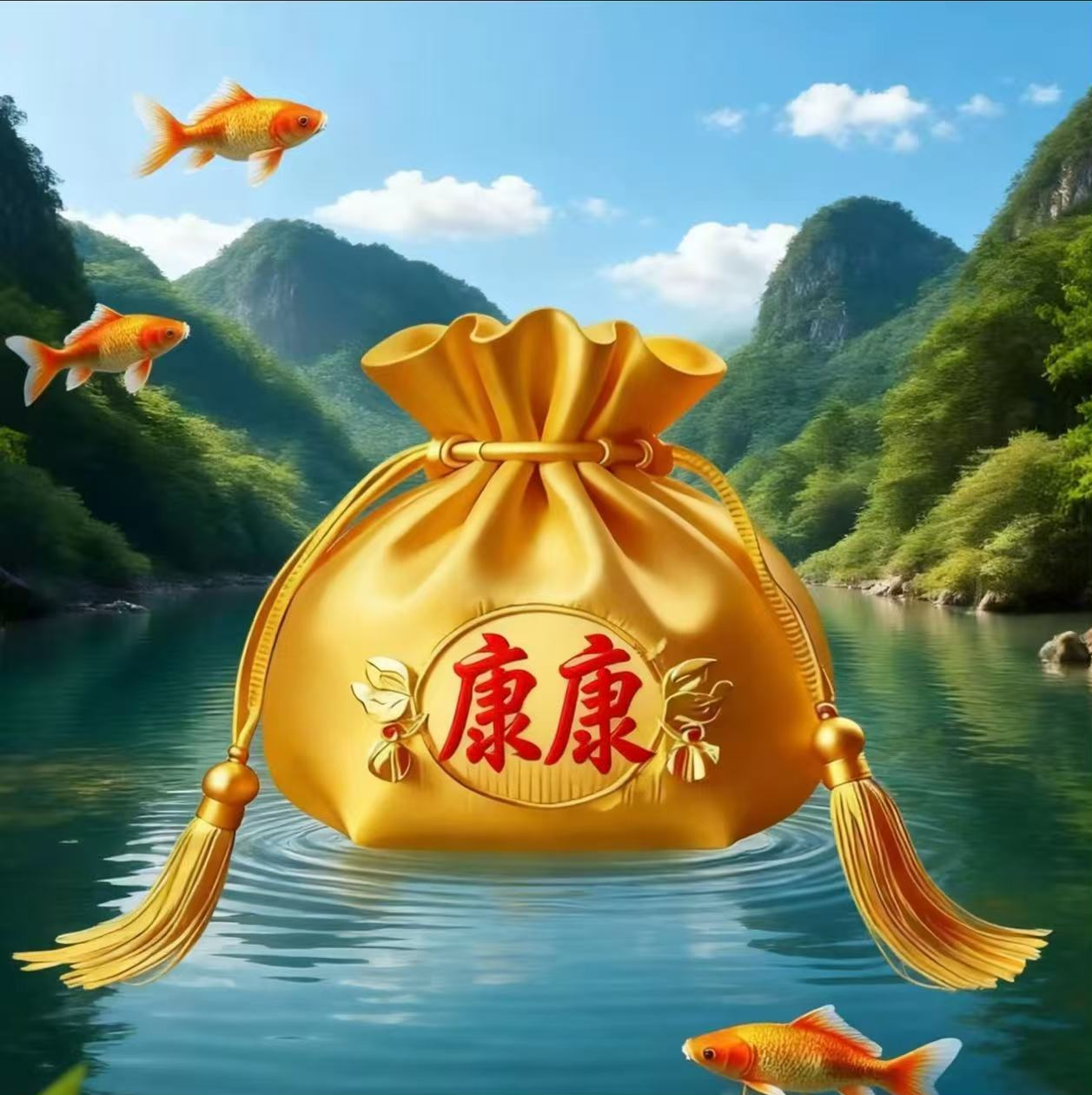  2号康康【师傅推荐】生肖贴纸福卡