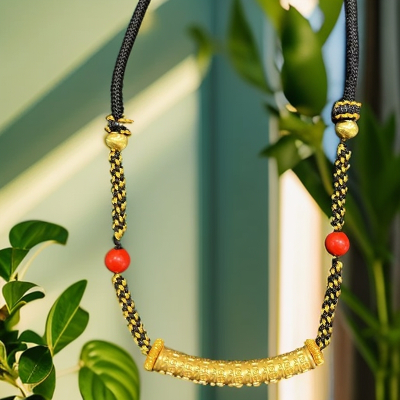 【小民】轻奢精致款百福弯管搭配猫眼珠diy配件HJ157