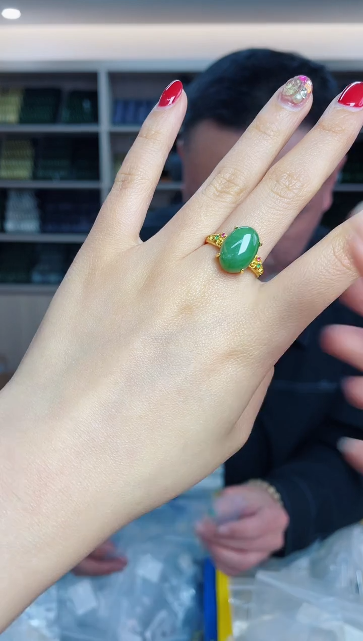 【闪购商品】和田玉·银S925镶嵌多样性发一件