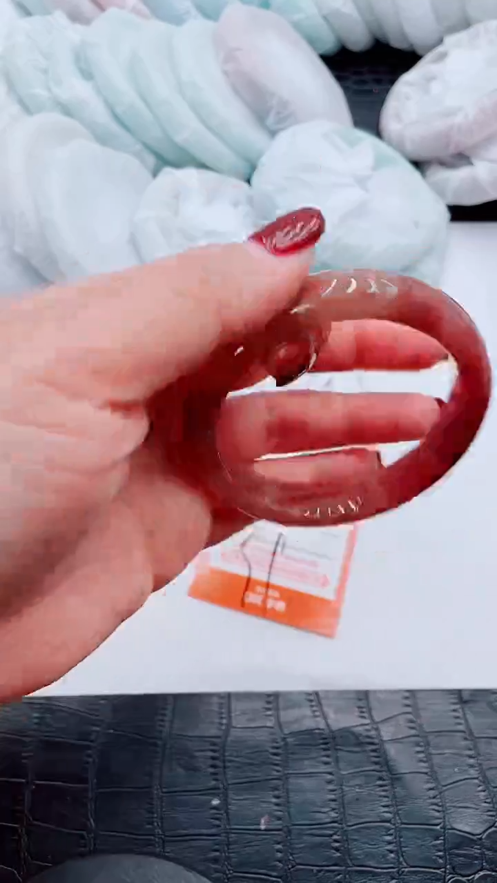 【闪购商品】石英质玉手镯未镶嵌T94-57-56