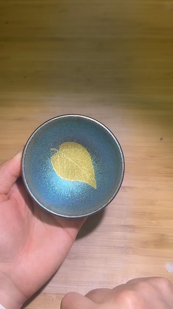 茶盏正品茶盏88888木叶蓝
