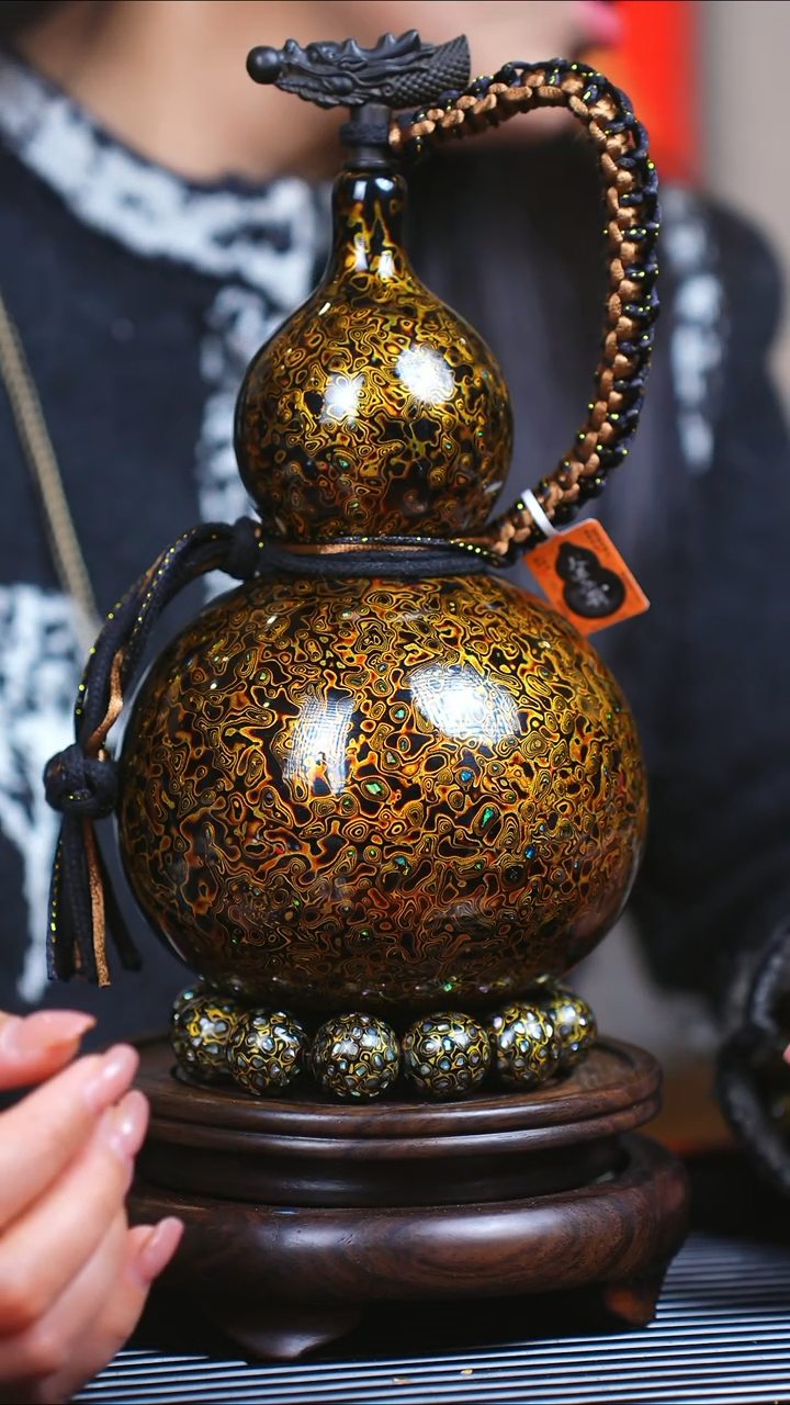 【闪购商品】JE090元宵节臻选大漆酒葫芦