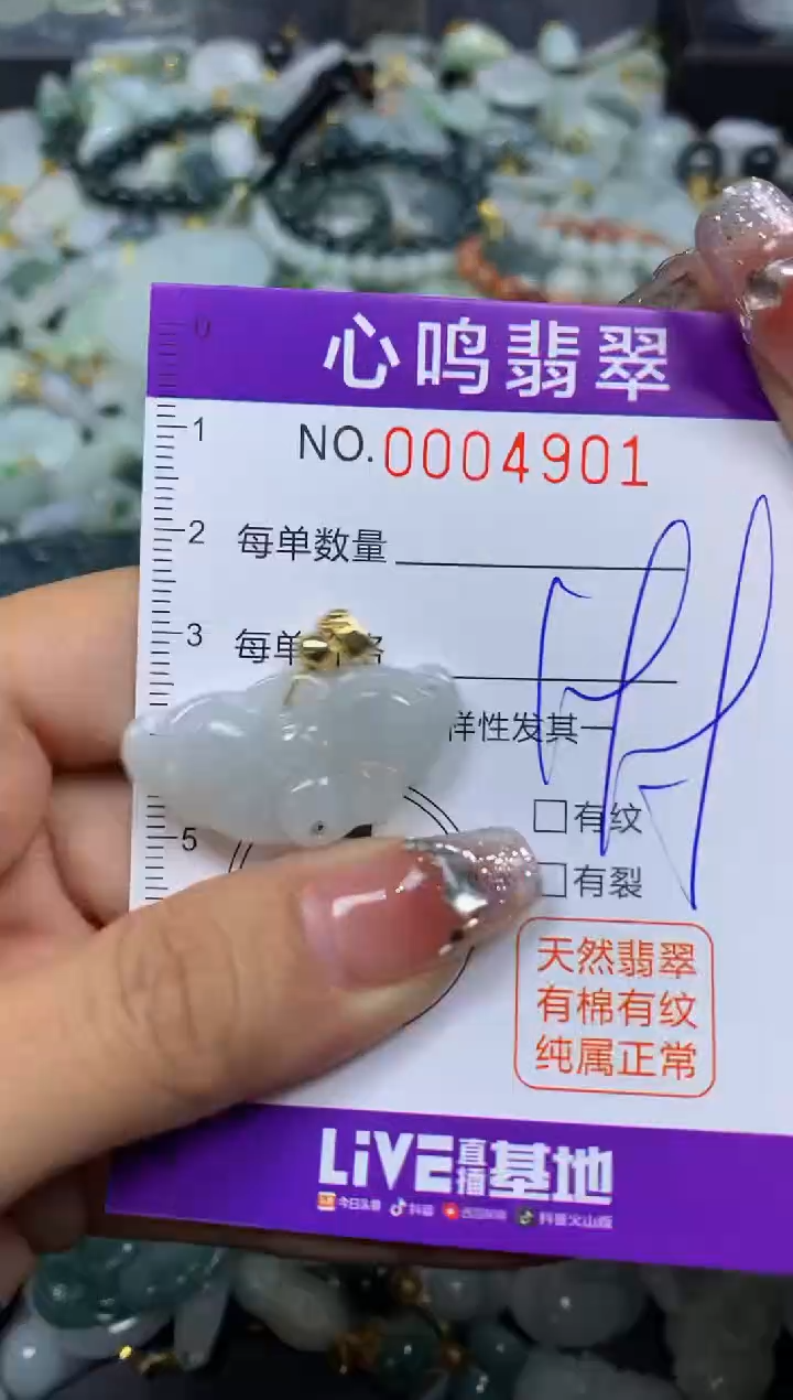 【闪购商品】翡翠颈饰未镶嵌闪购004901