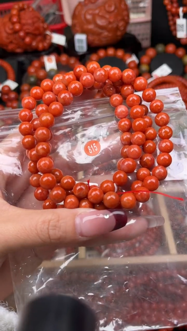 【闪购商品】南红玛瑙珠宝奇石未镶嵌815-8+