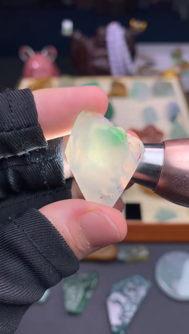 未镶嵌定制翡翠天然翡翠裸石（包工）