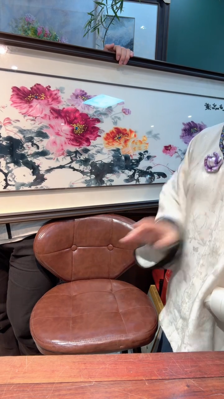 横款非遗刺绣手工装饰画