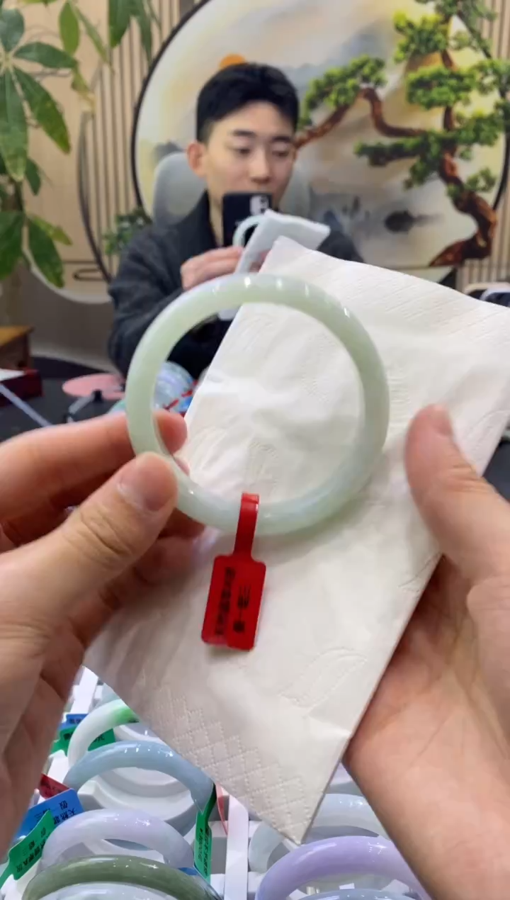 未镶嵌手镯翡翠9273