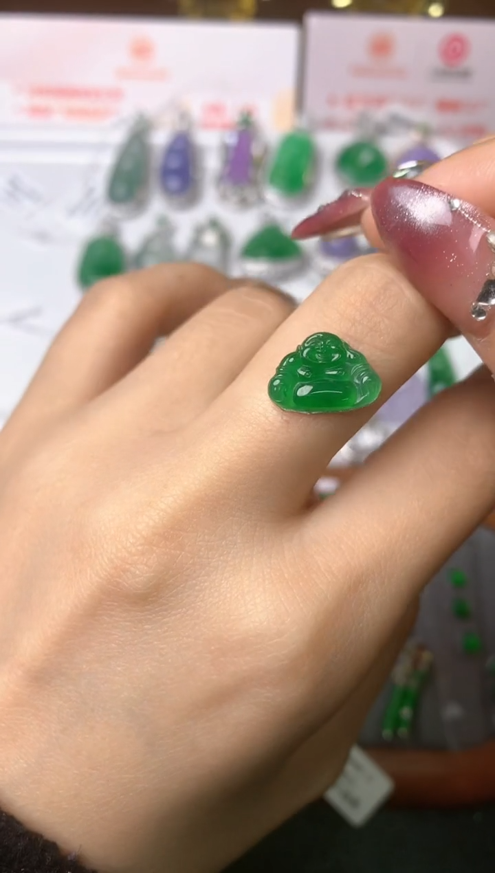 【闪购商品】定制翡翠未镶嵌裸石（镶嵌定制）