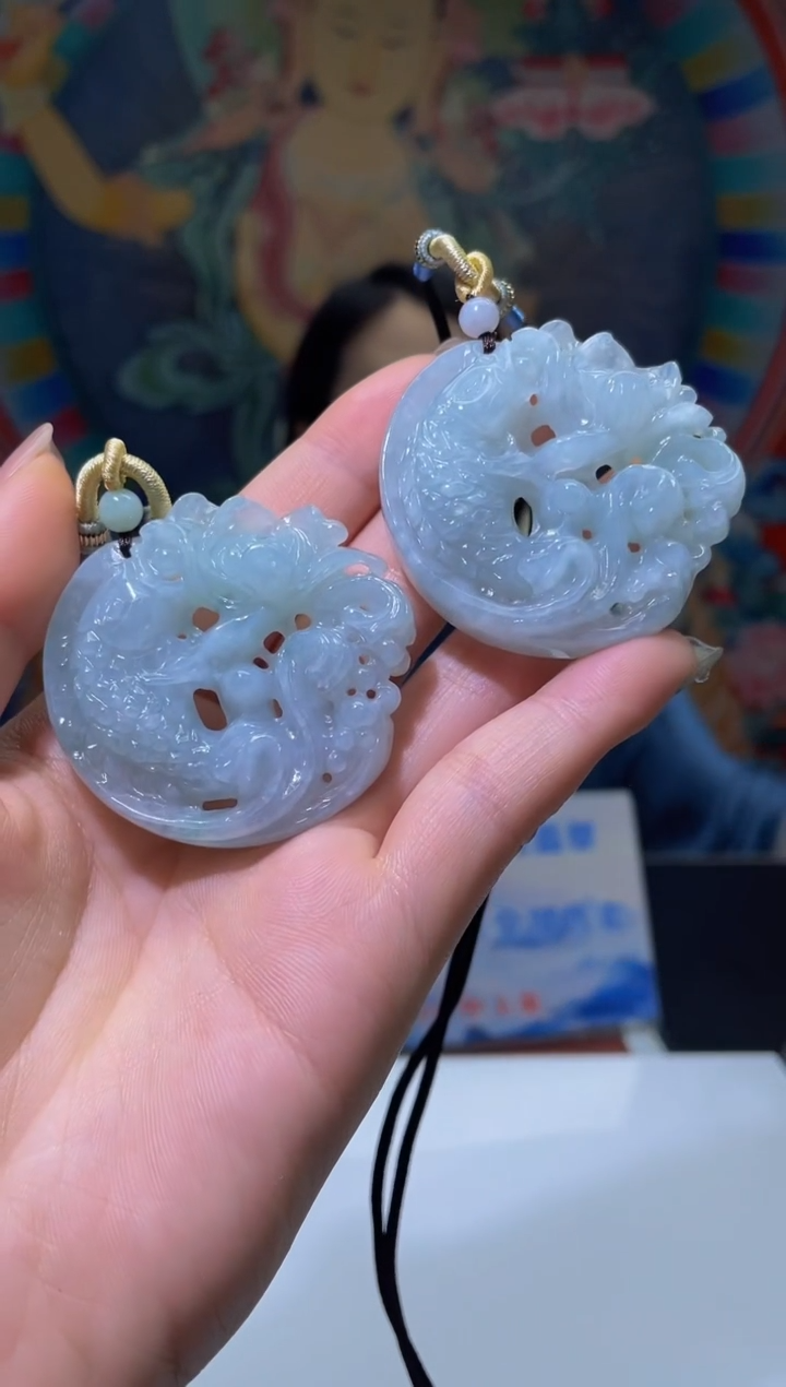 翡翠未镶嵌颈饰MFC0709022（多样性发其一）