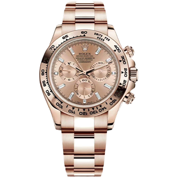 99新 Rolex/劳力士 老佛爷/劳力士116505/自动机械/19年全套/40mm