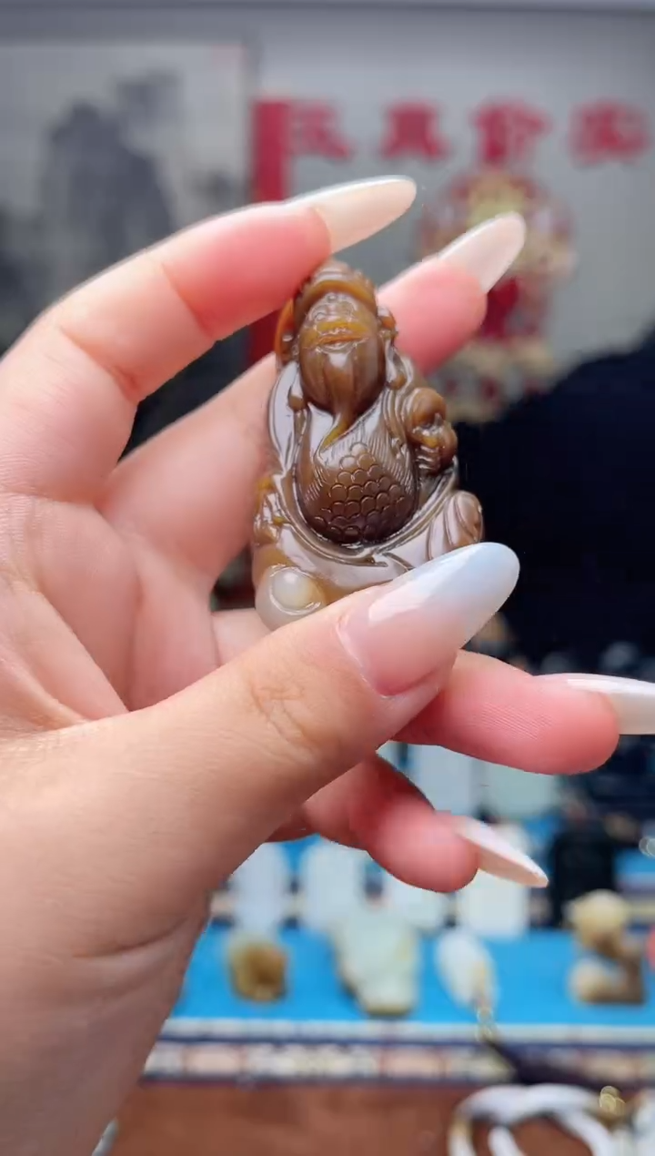 【闪购商品】和田玉挂件未镶嵌1