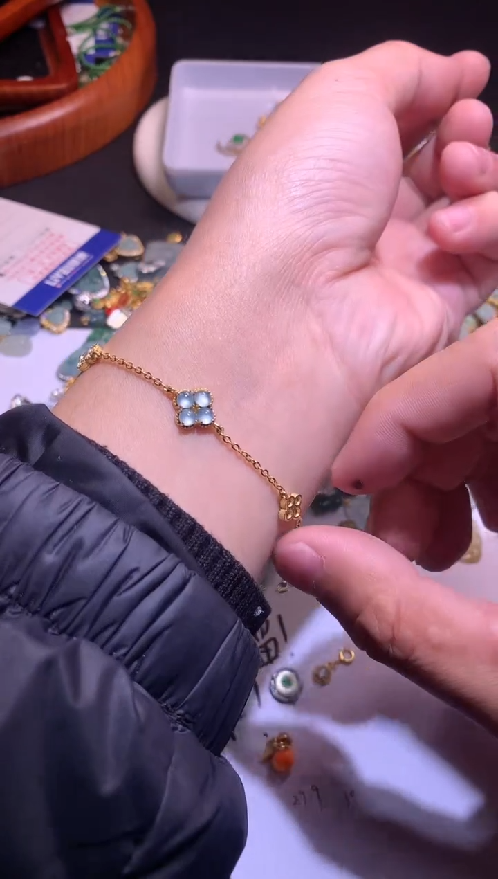 【闪购商品】翡翠吊坠(不含链)银S925镶嵌1