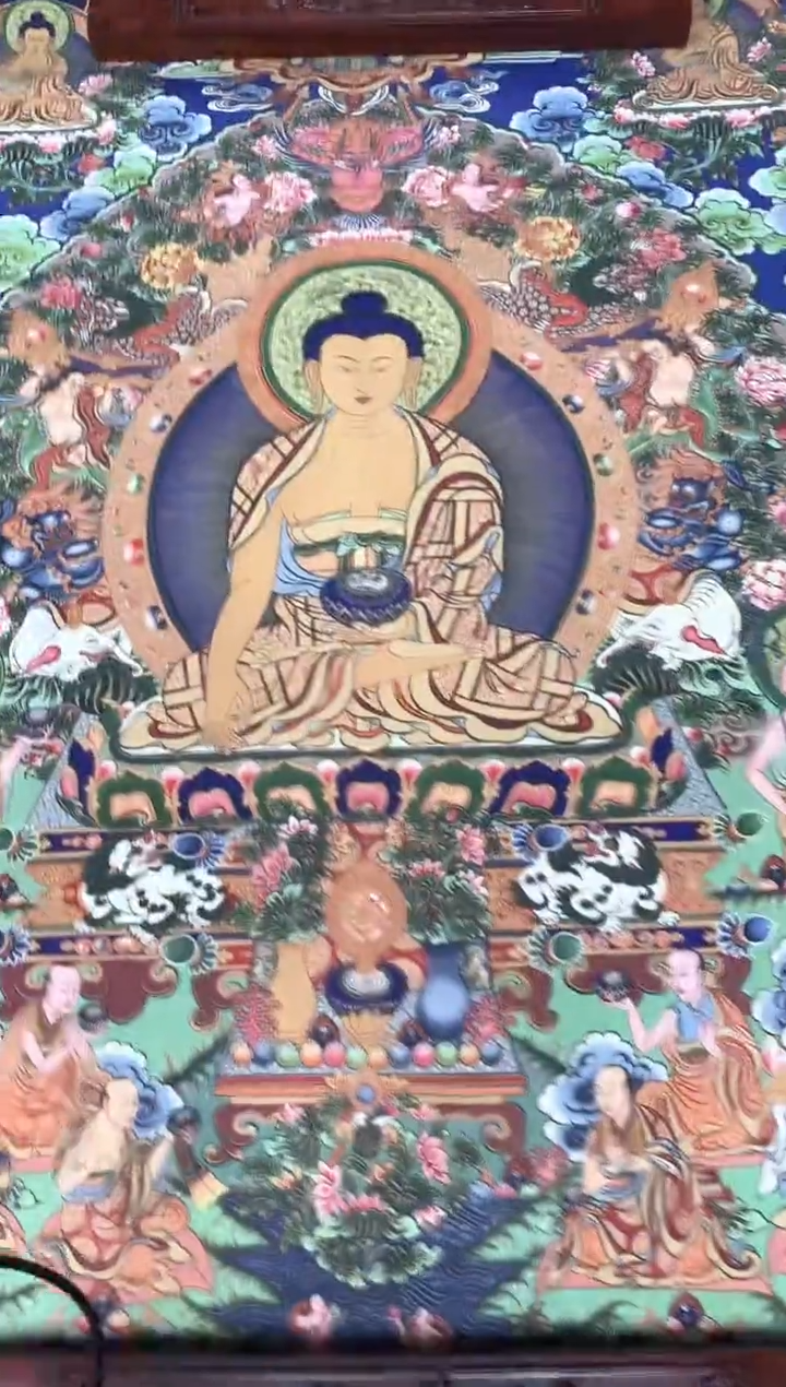 卷轴画125释迦摩尼佛