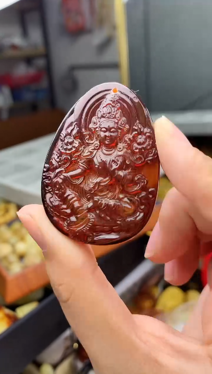 【闪购商品】未镶嵌琥珀珠宝奇石238