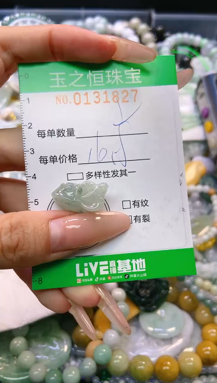 翡翠未镶嵌颈饰闪购0131827