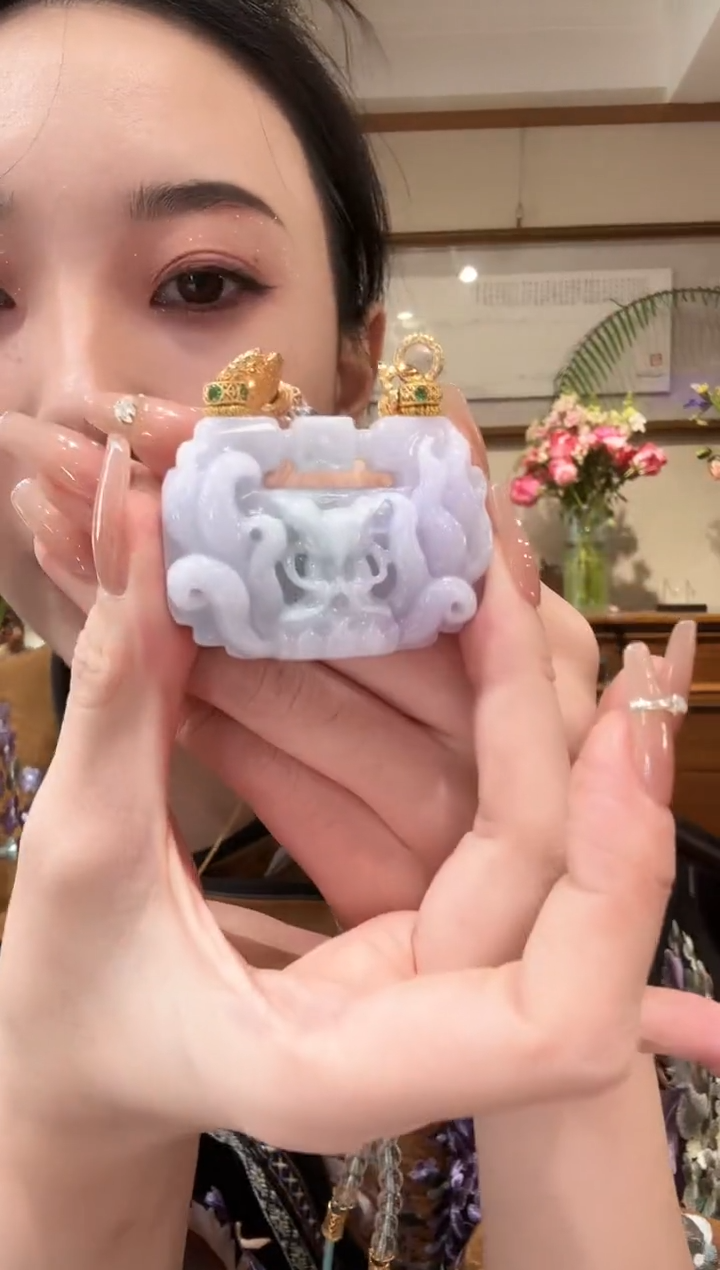 【闪购商品】翡翠颈饰未镶嵌国风