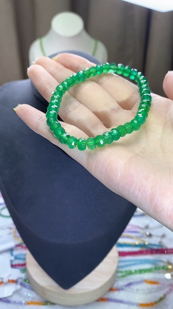 【闪购商品】祖母绿手链未镶嵌诗宁甄选珠宝SYZB40